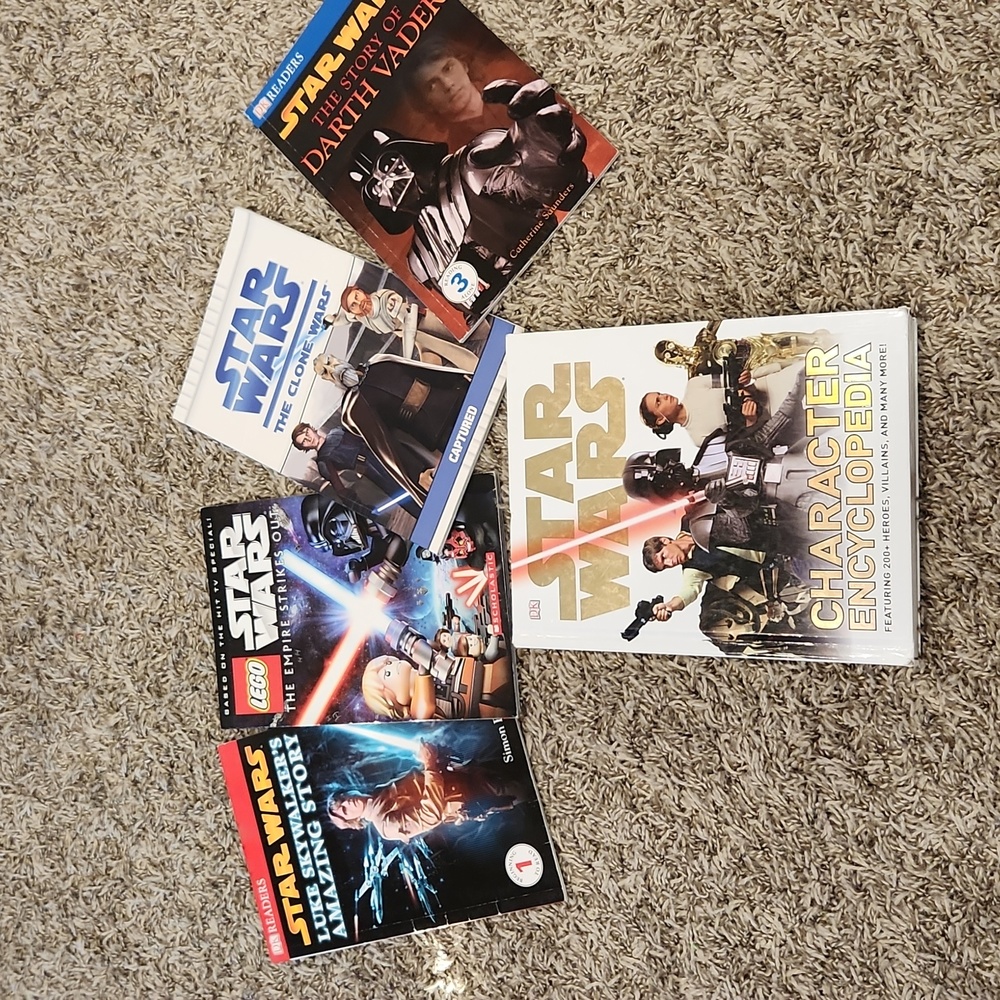 Star Wars book lot